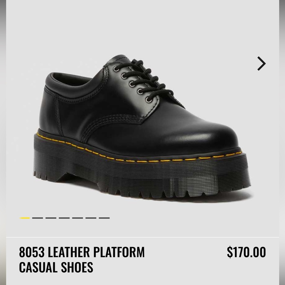 Doc Martens Platform Loafers
